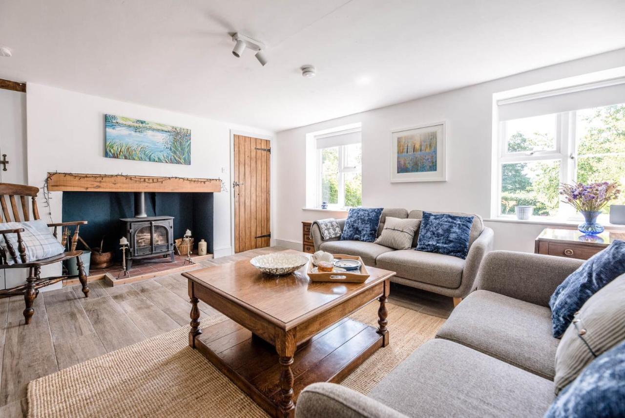 3 Vicarage Cottages Bruisyard Air Manage Suffolk 萨克斯曼德姆 外观 照片