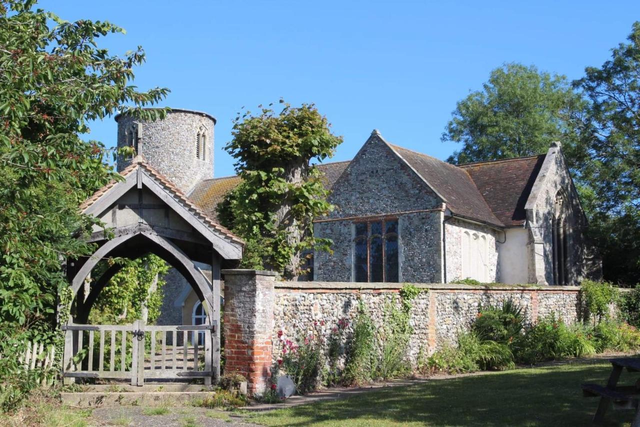 3 Vicarage Cottages Bruisyard Air Manage Suffolk 萨克斯曼德姆 外观 照片