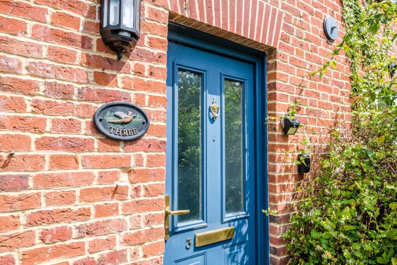 3 Vicarage Cottages Bruisyard Air Manage Suffolk 萨克斯曼德姆 外观 照片