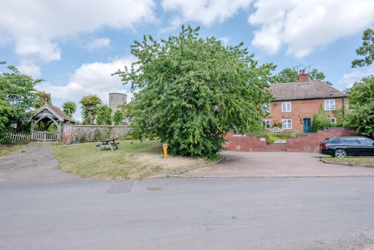 3 Vicarage Cottages Bruisyard Air Manage Suffolk 萨克斯曼德姆 外观 照片